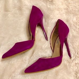 Steve Madden purple high heels